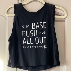 Women's Black Sleeveless Top